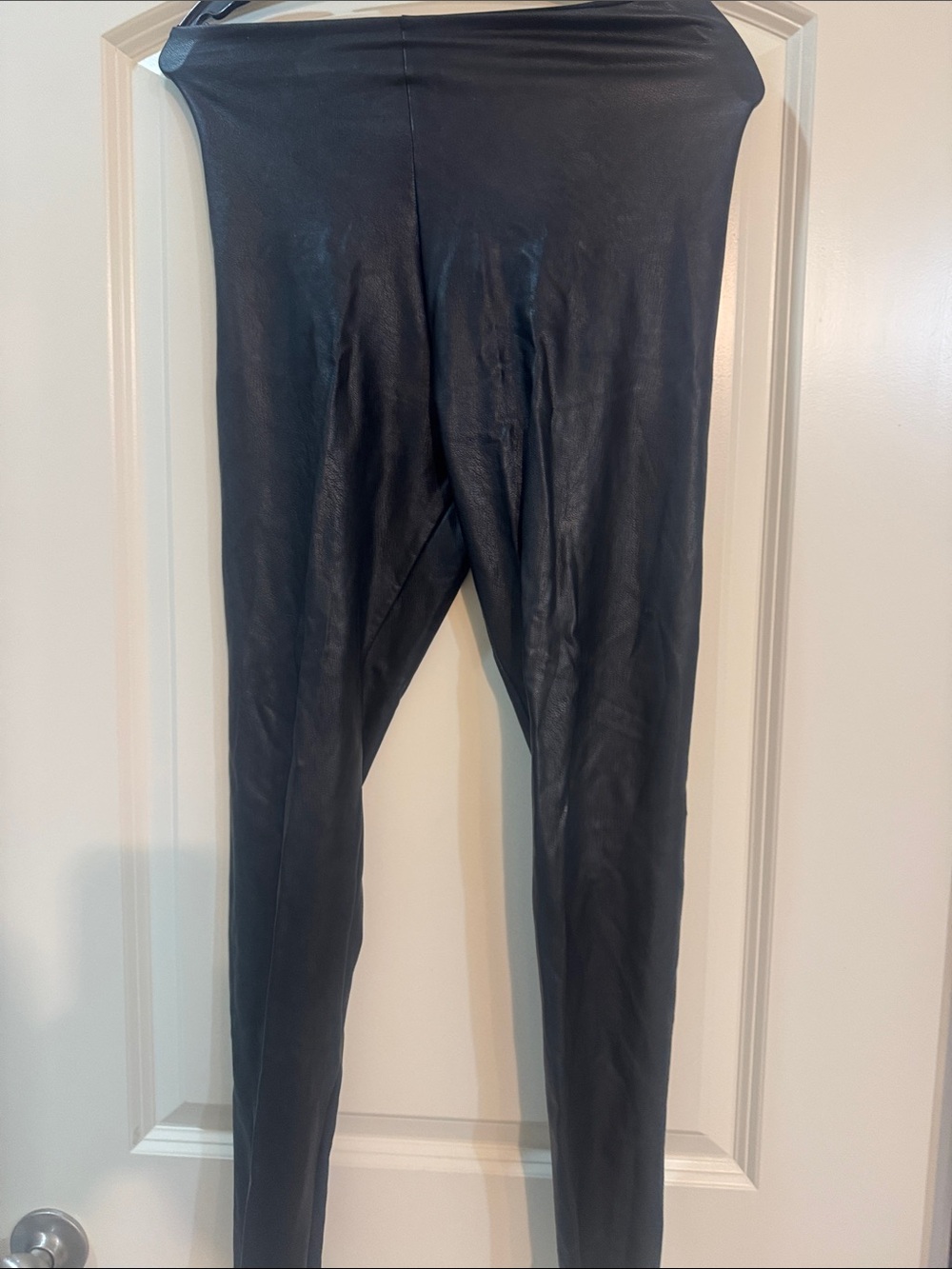 Commando Black Faux Leather Leggings